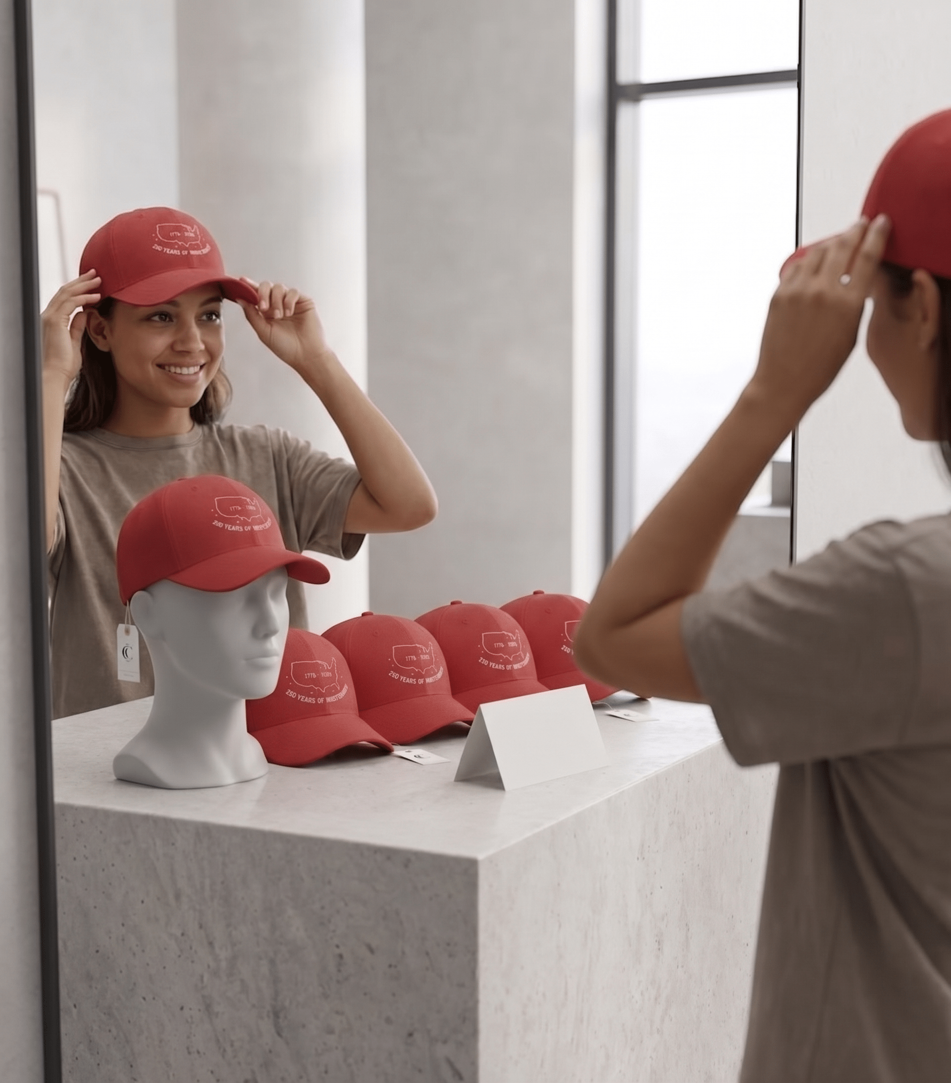 250yrs America Cap's
